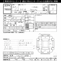 Suzuki WAGON R лот № 70089 оценка R  с аукциона в Японии 10