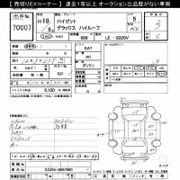 Daihatsu HIJET VAN лот № 70007 оценка 3  с аукциона в Японии 10