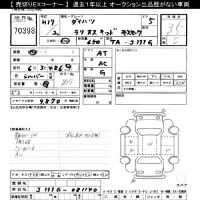 Daihatsu TERIOS KID лот № 70398 оценка 3.5  с аукциона в Японии 10