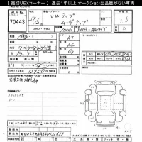 Volkswagen UP лот № 70443 оценка 3.5  с аукциона в Японии 10