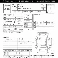 Daihatsu OPTI лот № 70433 оценка R  с аукциона в Японии 10