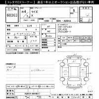 Toyota RAIZE лот № 60363 оценка 4  с аукциона в Японии 10