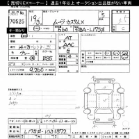 Daihatsu MOVE лот № 70525 оценка 3.5  с аукциона в Японии 10