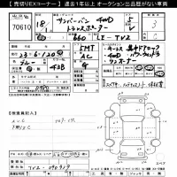 Subaru SAMBAR лот № 70610 оценка 3  с аукциона в Японии 10