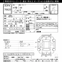 Daihatsu MIRA лот № 70620 оценка R  с аукциона в Японии 10