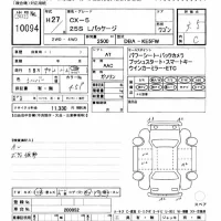 Mazda CX-5 лот № 10094 оценка 3.5  с аукциона в Японии 8