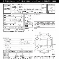 Suzuki EVERY лот № 70740 оценка R  с аукциона в Японии 10