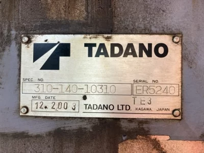 TADANO CRANE