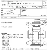 Toyota HIACE лот № 20151 оценка 3.5  с аукциона в Японии 9