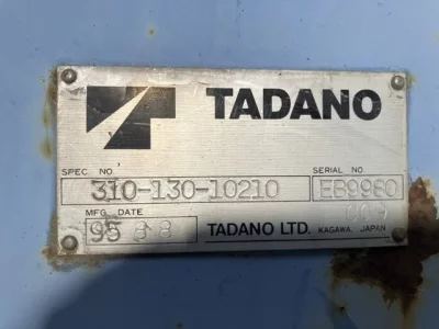 TADANO CRANE