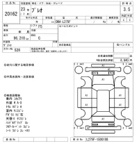 Subaru PLEO лот № 20162 оценка 3.5  с аукциона в Японии 9