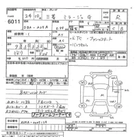 Mitsubishi MIRAGE лот № 6011 оценка R  с аукциона в Японии 3