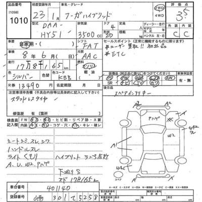 Nissan FUGA  с аукциона в Японии