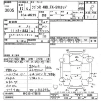 Suzuki WAGON R лот № 3005 оценка R  с аукциона в Японии 3