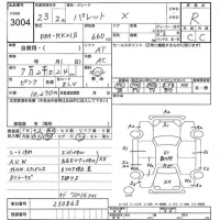 Suzuki PALETTE лот № 3004 оценка R  с аукциона в Японии 3