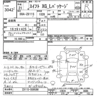 Suzuki SWIFT лот № 3042 оценка R  с аукциона в Японии 3