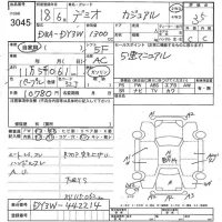 Mazda DEMIO лот № 3045 оценка 3.5  с аукциона в Японии 3