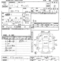 Subaru SAMBAR лот № 3054 оценка R  с аукциона в Японии 5