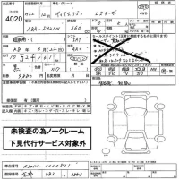 Subaru GOLF ALLTRACK лот № 4020 оценка   с аукциона в Японии 2