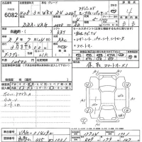 Subaru WRX лот № 6082 оценка 4  с аукциона в Японии 5