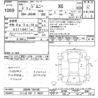 Suzuki JIMNY лот № 1069 оценка R  с аукциона в Японии 10