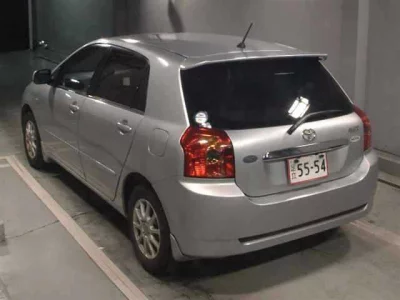 Toyota ALLEX  с аукциона в Японии