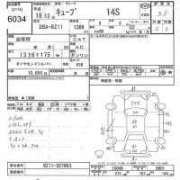 Nissan CUBE лот № 6034 оценка 3.5  с аукциона в Японии 10