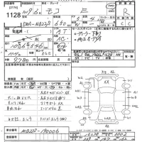 Nissan MOCO лот № 1128 оценка R  с аукциона в Японии 10