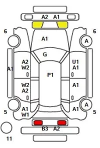 Mercedes-Benz E CLASS WAGON лот № 34528 оценка 4  с аукциона в Японии 11
