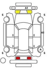 Mercedes-Benz CLA CLASS лот № 33510 оценка 5  с аукциона в Японии 11