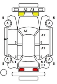 Mercedes-Benz C CLASS лот № 35004 оценка 4.5  с аукциона в Японии 11