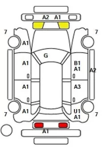 Mercedes-Benz B CLASS лот № 34526 оценка 4  с аукциона в Японии 11