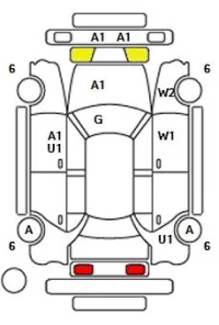 Mercedes-Benz C CLASS лот № 32001 оценка 4.5  с аукциона в Японии 11