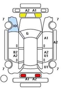 Subaru STELLA лот № 10507 оценка R  с аукциона в Японии 11