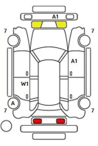 Audi A3 лот № 36017 оценка 4.5  с аукциона в Японии 11