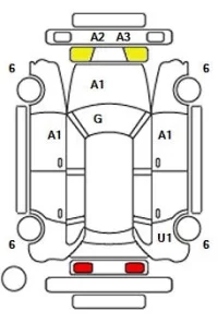 Audi A5 лот № 36003 оценка 4.5  с аукциона в Японии 11