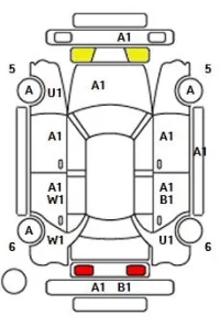 Audi A6 лот № 33524 оценка 4  с аукциона в Японии 11