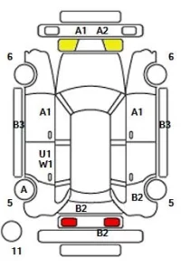 Volkswagen GOLF VARIANT лот № 36018 оценка 3.5  с аукциона в Японии 11