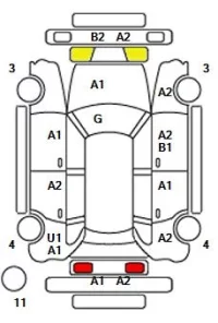 Volkswagen TIGUAN лот № 36021 оценка 4  с аукциона в Японии 11