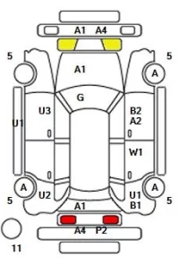 Nissan CUBE лот № 34506 оценка 3.5  с аукциона в Японии 11