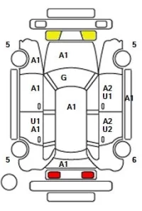 Honda N BOX лот № 25023 оценка 3.5  с аукциона в Японии 11