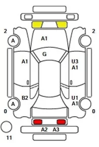 Audi A1 лот № 33505 оценка 4  с аукциона в Японии 11