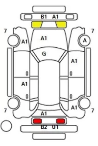 Audi A3 лот № 33512 оценка 4  с аукциона в Японии 9