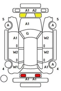 Volvo XC60 лот № 31002 оценка 4  с аукциона в Японии 11