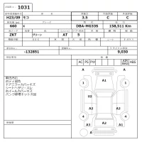 Nissan MOCO лот № 1031 оценка 3.5  с аукциона в Японии 6