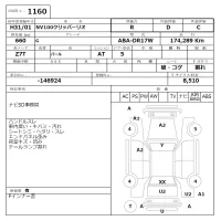 Nissan CLIPPER RIO лот № 1160 оценка R  с аукциона в Японии 6
