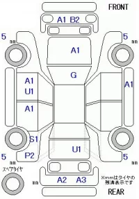 Honda STEP WAGON лот № 29126 оценка 3  с аукциона в Японии 6