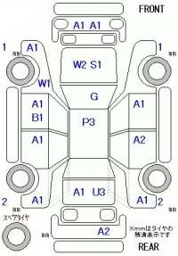 Suzuki WAGON R лот № 28080 оценка 3.5  с аукциона в Японии 8