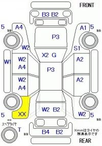 Suzuki WAGON R лот № 28072 оценка R  с аукциона в Японии 8