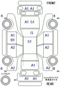 Honda N WGN лот № 28095 оценка 3.5  с аукциона в Японии 8